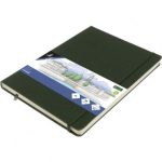 SKETCHBOOK Α4 FOREST GREEN 140GR, 160ΣΕΛ. ΜΕ ΛΑΣΤΙΧΟ ΚΑΙ ΣΚΛΗΡΟ ΕΞΩΦΥΛΛΟ KANGARO