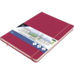 SKETCHBOOK Α4 RUBY 140GR, 160ΣΕΛ. ΜΕ ΛΑΣΤΙΧΟ ΚΑΙ ΣΚΛΗΡΟ ΕΞΩΦΥΛΛΟ KANGARO