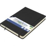 SKETCHBOOK Α5 ΜΑΥΡΟ 140GR, 160ΣΕΛ. ΜΕ ΛΑΣΤΙΧΟ ΚΑΙ ΣΚΛΗΡΟ ΕΞΩΦΥΛΛΟ KANGARO