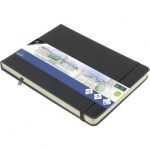 SKETCHBOOK Α5 LANDSCAPE COLD GREY 140GR, 160ΣΕΛ. ΜΕ ΛΑΣΤΙΧΟ ΚΑΙ ΣΚΛΗΡΟ ΕΞΩΦΥΛΛΟ KANGARO