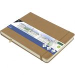 SKETCHBOOK Α5 LANDSCAPE TAUPE 140GR, 160ΣΕΛ. ΜΕ ΛΑΣΤΙΧΟ ΚΑΙ ΣΚΛΗΡΟ ΕΞΩΦΥΛΛΟ KANGARO