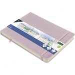 SKETCHBOOK Α5 LANDSCAPE VIOLET 140GR, 160ΣΕΛ. ΜΕ ΛΑΣΤΙΧΟ ΚΑΙ ΣΚΛΗΡΟ ΕΞΩΦΥΛΛΟ KANGARO