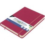 SKETCHBOOK Α5 RUBY 140GR, 160ΣΕΛ. ΜΕ ΛΑΣΤΙΧΟ ΚΑΙ ΣΚΛΗΡΟ ΕΞΩΦΥΛΛΟ KANGARO