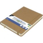 SKETCHBOOK Α5 TAUPE 140GR, 160ΣΕΛ. ΜΕ ΛΑΣΤΙΧΟ ΚΑΙ ΣΚΛΗΡΟ ΕΞΩΦΥΛΛΟ KANGARO