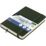 SKETCHBOOK Α6 FOREST GREEN 140GR, 160ΣΕΛ. ΜΕ ΛΑΣΤΙΧΟ ΚΑΙ ΣΚΛΗΡΟ ΕΞΩΦΥΛΛΟ KANGARO