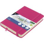 SKETCHBOOK Α6 HOT PINK 140GR, 160ΣΕΛ. ΜΕ ΛΑΣΤΙΧΟ ΚΑΙ ΣΚΛΗΡΟ ΕΞΩΦΥΛΛΟ KANGARO