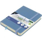SKETCHBOOK Α6 SKY BLUE 140GR, 160ΣΕΛ. ΜΕ ΛΑΣΤΙΧΟ ΚΑΙ ΣΚΛΗΡΟ ΕΞΩΦΥΛΛΟ KANGARO