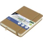 SKETCHBOOK Α6 TAUPE 140GR, 160ΣΕΛ. ΜΕ ΛΑΣΤΙΧΟ ΚΑΙ ΣΚΛΗΡΟ ΕΞΩΦΥΛΛΟ KANGARO