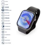 SMART WATCH SPORTOWY ΜΕ ΠΑΛΜΟΓΡΑΦΟ, BLUETOOTH , NFC, ΜΑΥΡΟ PLATINET