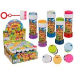 ΣΑΠΟΥΝΟΦΟΥΣΚΕΣ MAGIC COLOURS ΜΕ ΠΑΖΛ ΣΤΟ ΚΑΠΑΚΙ 60ML, 4 ΑΣΟΡΤΙ ΧΡΩΜΑΤΑ, ΣΤΑΝΤ 36 ΤΕΜΑΧΙΩΝ BLUE GIFTS