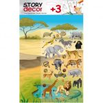 STORY *DECOR STICKERS 18X25CM+STICKERS+3 ΠΡΟEKΤΥΠΩΜ. ΦΥΛΛΑ 284001 GLOBAL GIFT