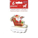 TAG CHRISTMAS 8X12CM 331111 GLOBAL GIFT