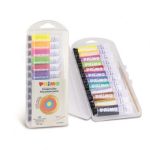 ΤΕΜΠΕΡΑ FLUO ΚΑΙ METALLIC 12 ML ΣΕΤ 12 ΧΡΩΜΑΤΩΝ CMP