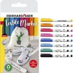 ΜΑΡΚΑΔΟΡΟΙ TEXTILE 8 ΤΕΜΑΧΙΑ + ΣΤΕΝΣΙΛ EFA