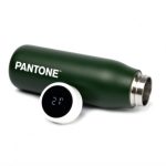 ΘΕΡΜΟΣ ΑΝΟΞΕΙΔΩΤΟΣ ΜΕ ΨΗΦΙΑΚΗ ΟΘΟΝΗ ΑΦΗΣ 500 ML ΜΕΓΕΘΟΣ 21,8 Χ 7CM, ΧΡΩΜΑ ΧΑΚΙ PANTONE