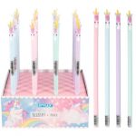 ΜΟΛΥΒΙ TOPPER UNICORN 4 ΑΣΟΡΤΙ ΧΡΩΜΑΤΑ, HB,  ΣΤΑΝΤ 24 ΤΕΜΑΧΙΩΝ STYLEX