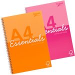 ΤΕΤΡΑΔΙΟ ΔΙΠΛΟ ΣΠΙΡΑΛ A4 UNIPAD ESSENTIALS ΜΕ ΤΡΥΠΕΣ 160ΣΕΛ. 60 GSM 2 ΧΡΩΜΑΤΑ ΑΣΟΡΤΙ PUKKA