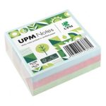 UPM NOTES EXTRA STRONG ΧΑΡΤΑΚΙΑ 3 ΧΡΩΜΑΤΑ ΠΑΣΤΕΛ ΑΣΟΡΤΙ 75X75MM 100Φ