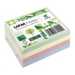 UPM NOTES EXTRA STRONG ΧΑΡΤΑΚΙΑ ΚΥΒΟΣ 4 ΧΡΩΜΑΤΑ ΠΑΣΤΕΛ 75X75MM 400Φ
