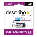 USB STICK HIGH SPEED 2.0 16GB BLACK DESCRIBO