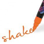 ΜΑΡΚΑΔΟΡΟΙ SHAKE MEDIUM FLUO ΠΟΡΤΟΚΑΛΙ ΚΟΥΤΙ 6 ΤΕΜΑΧΙΩΝ GRAPH IT OZ