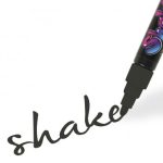 ΜΑΡΚΑΔΟΡΟΙ SHAKE MEDIUM BLACK (ΜΑΥΡΟ) ΚΟΥΤΙ 6 ΤΕΜΑΧΙΩΝ GRAPH IT OZ