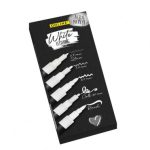 ΜΑΡΚΑΔΟΡΟΙ WHITE LETTERING (ΜΥΤΕΣ 0,7ΜΜ, 1ΜΜ, 2ΜΜ, 3ΜΜ, BRUSH), ΣΕΤ 5 ΤΕΜΑΧΙΩΝ ONLINE