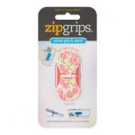 ZIPGRIPS HOLDER KINHTOY, ΣΧΕΔΙΟ PINK FLOWERS *THINKING GIFTS