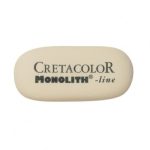 ΓΟΜΑ ΛΕΥΚΗ ΟΒΑΛ MONOLITH (65 X 30MM) ΚΟΥΤΙ 14 ΤΕΜΑΧΙΩΝ CRETACOLOR
