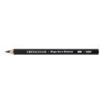 ΜΟΛΥΒΙ MEGA NERO (ΜΕ ΒΑΣΗ ΤΟ ΛΑΔΙ, ΚΑΡΒΟΥΝΟ KAI ΣΤΑΧΤΗ), MEDIUM 175ΜΜ (MYTH 5,5MM) ΚΟΥΤΙ 12 ΤΕΜΑΧΙΩΝ CRETACOLOR