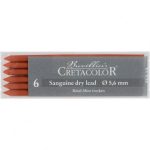 ΜΥΤΕΣ SANGUINE DRY 5,6ΜΜ, MEDIUM, 120ΜΜ ΚΟΥΤΙ 6 ΤΕΜΑΧΙΩΝ CRETACOLOR