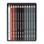 ΣΕΤ ΣΧΕΔΙΑΣΗΣ X-SKETCH ΜΕ ΜΥΤΗ 5,5ΜΜ ΣΕ MEDIUM ΜΕΤΑΛΛΙΚΟ ΚΟΥΤΙ 12 ΤΕΜΑΧΙΩΝ CRETACOLOR