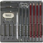 ΣΕΤ ΣΧΕΔΙΑΣΗΣ ΓΡΑΦΙΤΗ ΣΕ MEDIUM ΜΕΤΑΛΛΙΚΟ ΚΟΥΤΙ 15 ΤΕΜΑΧΙΩΝ CRETACOLOR
