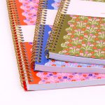 ΤΕΤΡΑΔΙΟ ΔΙΠΛΟ ΣΠΙΡΑΛ A4 FLORAL 200ΣΕΛ. 80GSM 3 ΑΣΟΡΤΙ FANCY ΣΧΕΔΙΑ PUKKA - Image 2