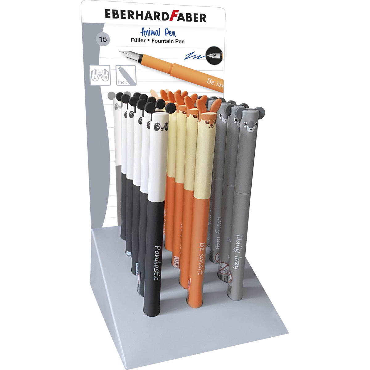 5510-22_Animal_Pen_Kartondisplay_2026_PM1_High_Res_1_ ΠΕΝΑ ANIMAL ΜΥΤΗ Μ + ΑΜΠΟΥΛΑ, 3 ΑΣΟΡΤΙ ΣΧΕΔΙΑ, ΣΤΑΝΤ 15 ΤΕΜΑΧΙΩΝ EFA - Image 1