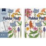COLOURING JOTTA PAD ΜΕ ΔΙΠΛΟ ΣΠΙΡΑΛ  Β5 200ΣΕΛ. 80GSM FANCY ΣΧΕΔΙΟ PUKKA